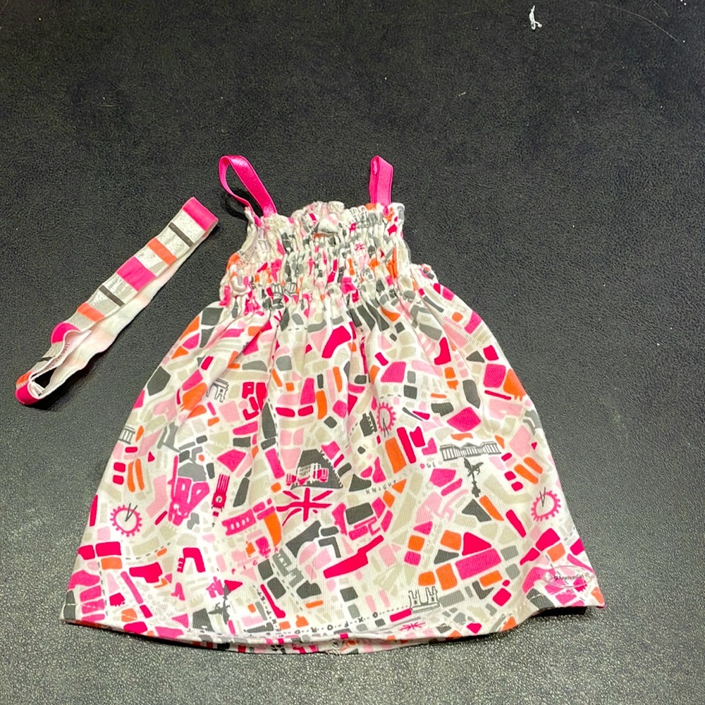 American Girl Traveling Dress